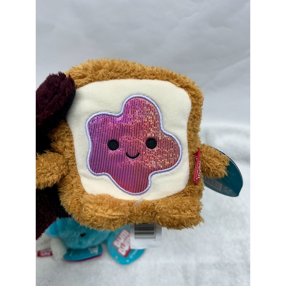 Kellytoy Bum Bumz BreakfastBumz Timothy The Toast 7.5" NWT (C6)